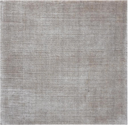Real Silk Handloom, Lt. Beige, Cut Pile