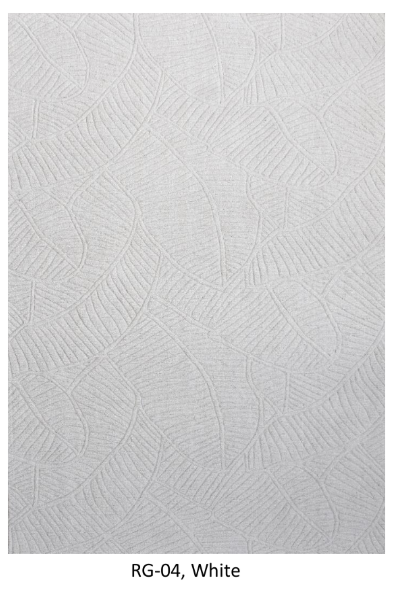 Blended NZ Wool Hand-Tufted, White, Loop & Cut Pile